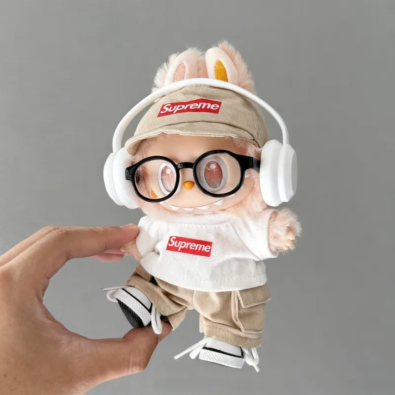 「人形を含まず」人気上昇中 絶対流行 魅力的 シンプル labubuぬいぐるみペンダント服 服だけ