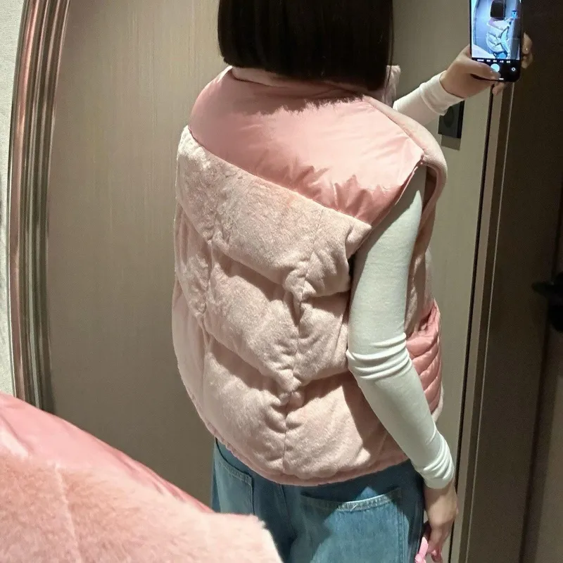 『S-L』売れ筋 高品質トレンド 可愛い ふわふわ 暖かい 快適 ダウンアウター
