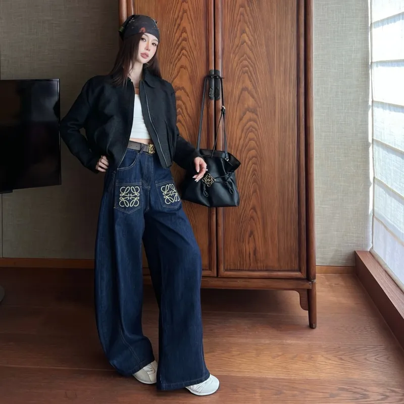 『S-L』圧倒的セクシー 最愛の一着 単品注文 モード ジャカード デニム アウター/パンツ