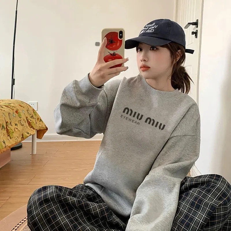 『S-5XL』人気上昇中 絶対流行 ファッション アルファベット プリント トレーナー