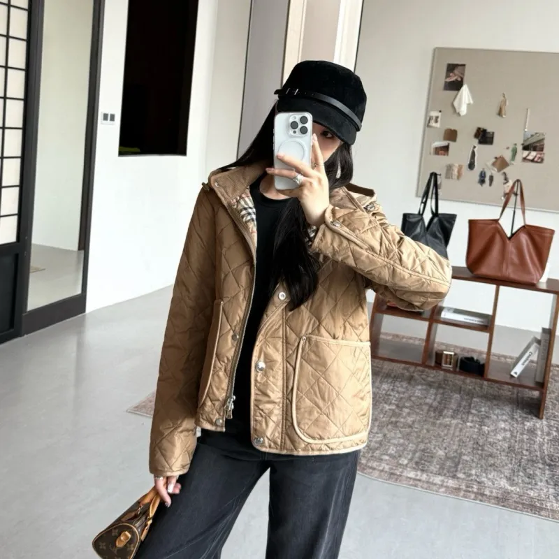『S-L』最愛の一着 圧倒的セクシー おしゃれ モード 折り襟 ダウンジャケット