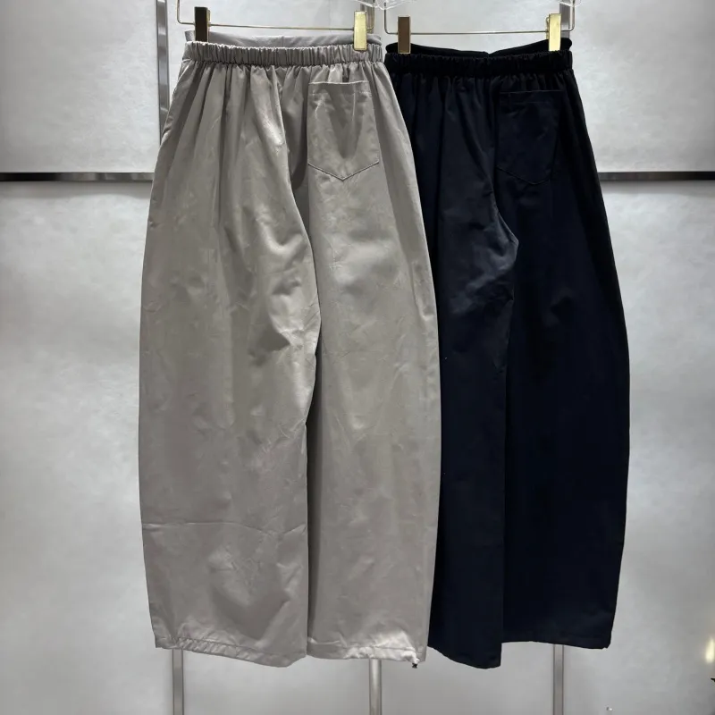 『S-L』着回し最強 優しい雰囲気 カジュアル シンプル アルファベット パンツ