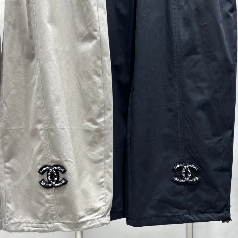 『S-L』着回し最強 優しい雰囲気 カジュアル シンプル アルファベット パンツ