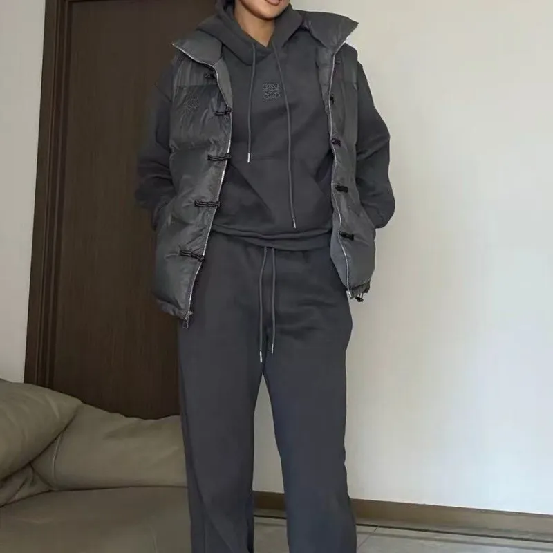 『S-L』人気爆発中ファッション 高品質 刺繍 暖かい 質感のいい 着回し力抜群レトロ 3点セット