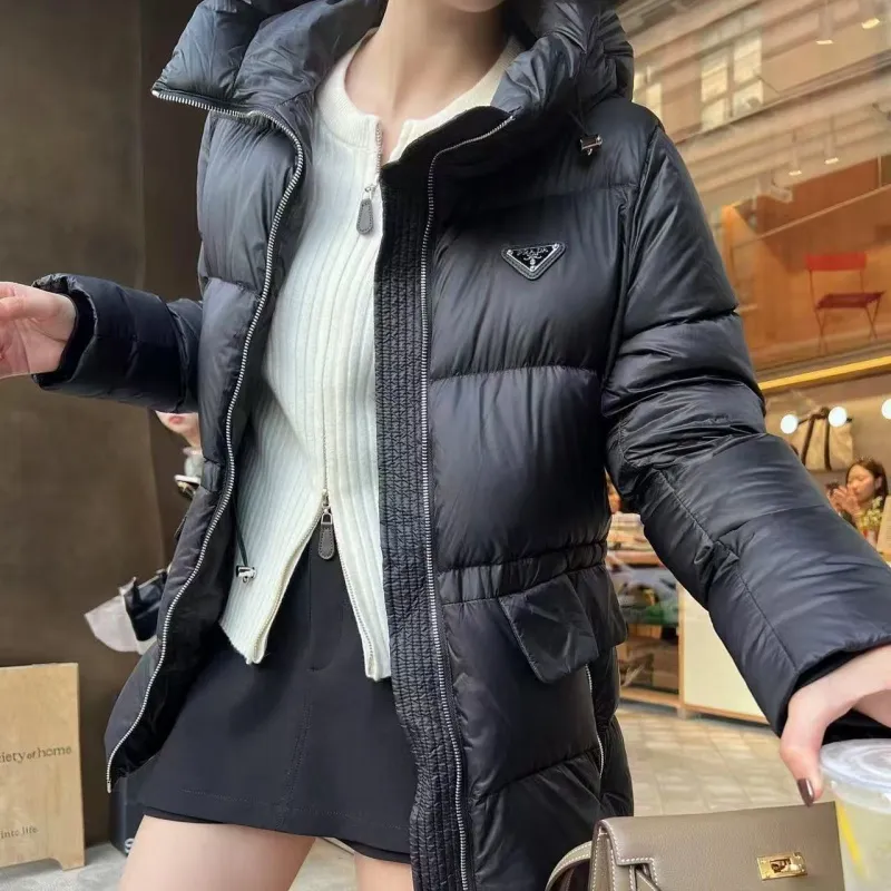 『S-L』優しい雰囲気 上品見え暖かいトレンド 着心地良い エレガントダウンアウター