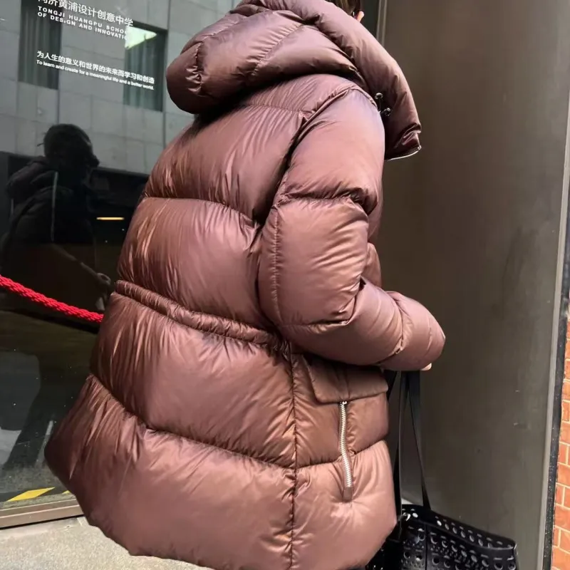 『S-L』優しい雰囲気 上品見え暖かいトレンド 着心地良い エレガントダウンアウター
