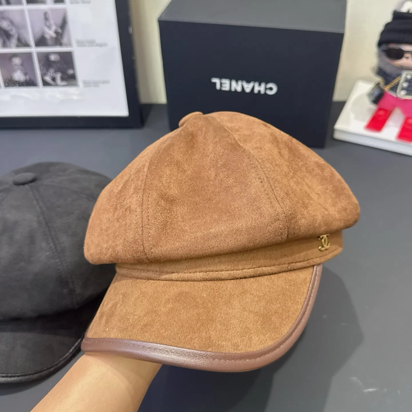 大人の定番  上品 ファッション 2カラー 秋冬 暖かい 快適 ハット