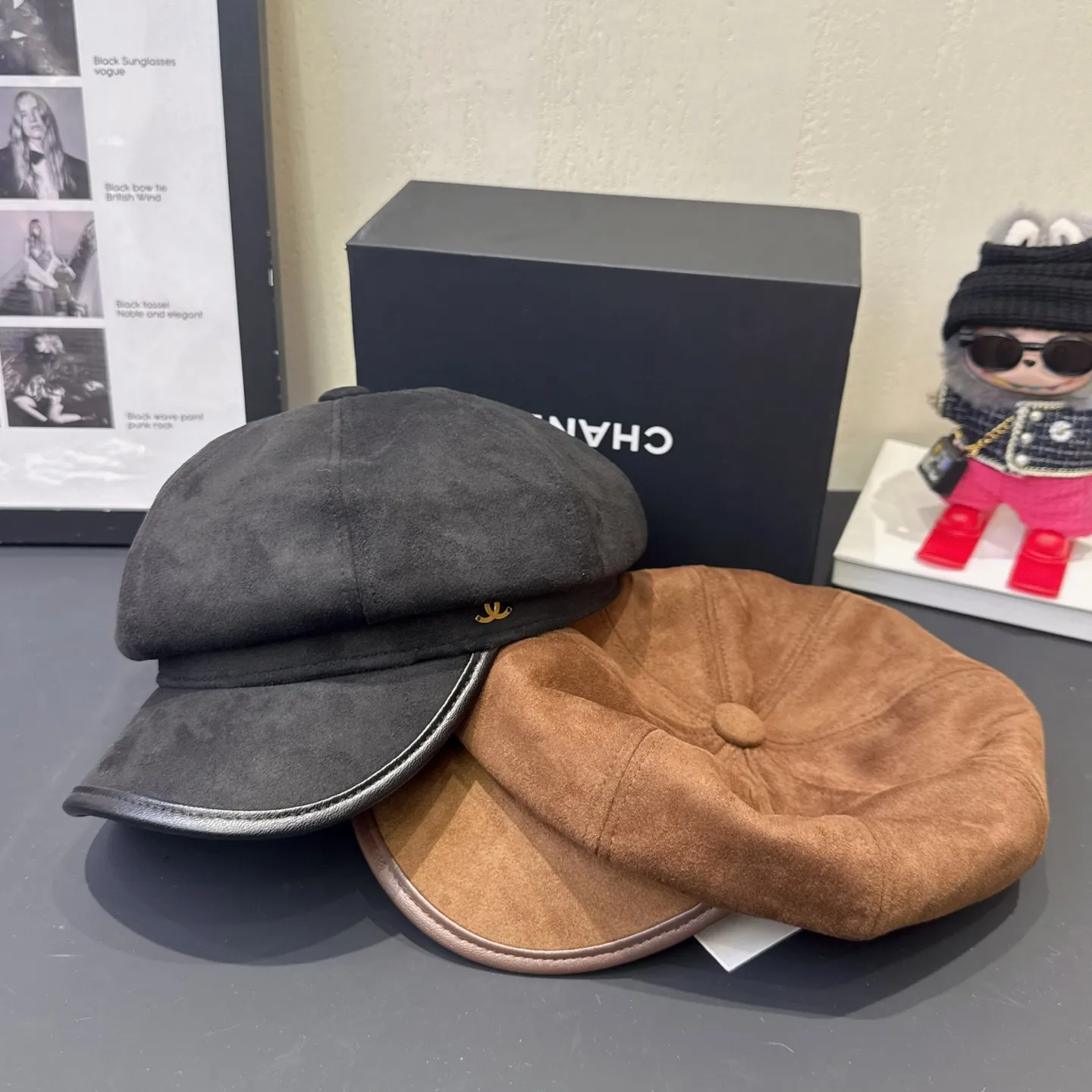 大人の定番  上品 ファッション 2カラー 秋冬 暖かい 快適 ハット