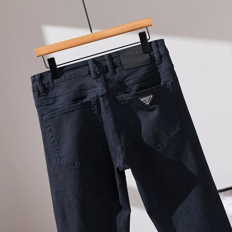 『S-3XL』大活躍トレンド オフィスカジュアル 立体剪裁フィット感 ジーンズ