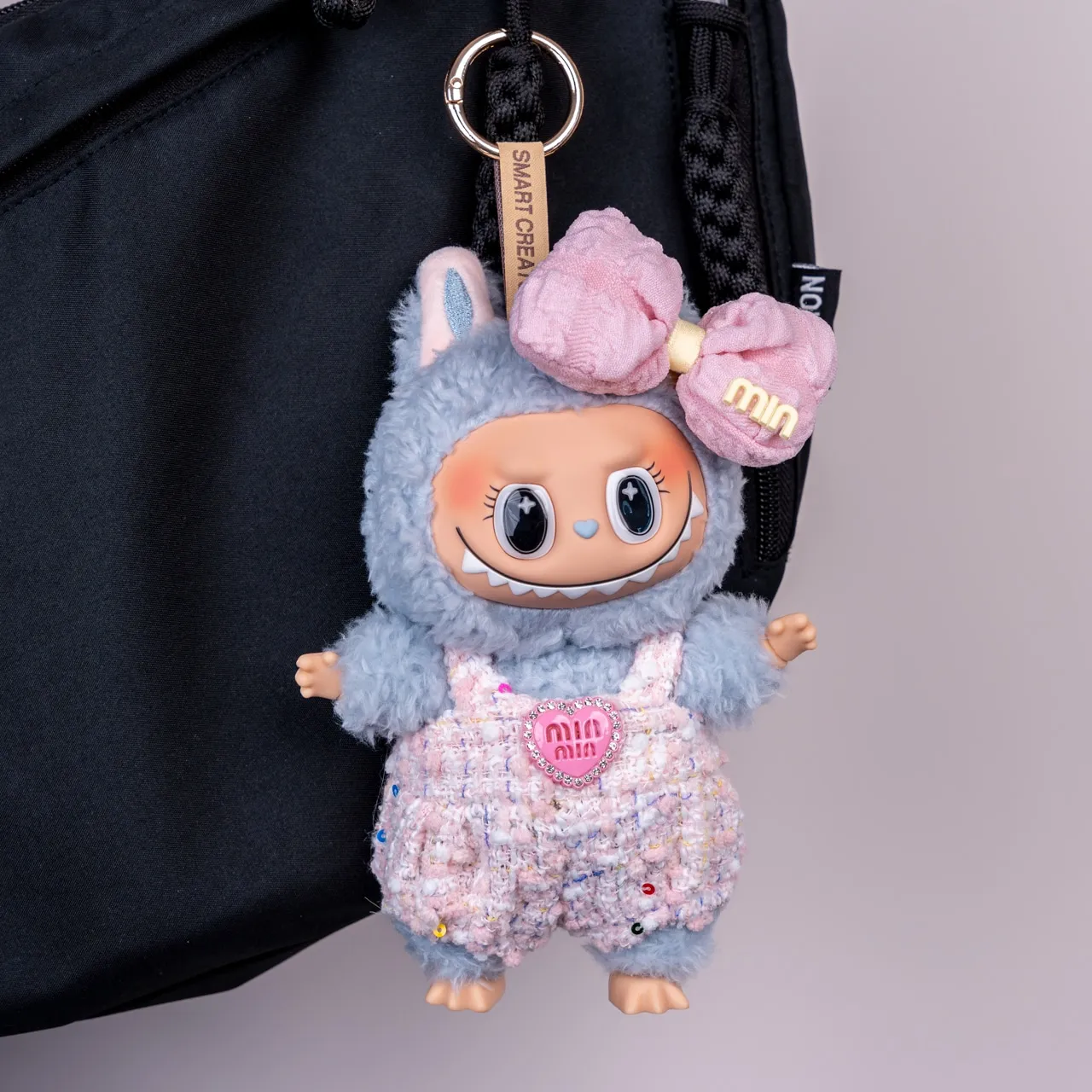 「人形を含まず」セットLABUBU ぬいぐるみ かわいい 3カラー 着せ替え服