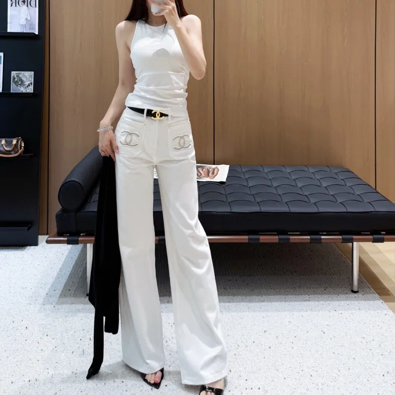 『S-L』売れ筋 高品質トレンド シンプル 快適 合わせやすい脚長効果 ジーンズ