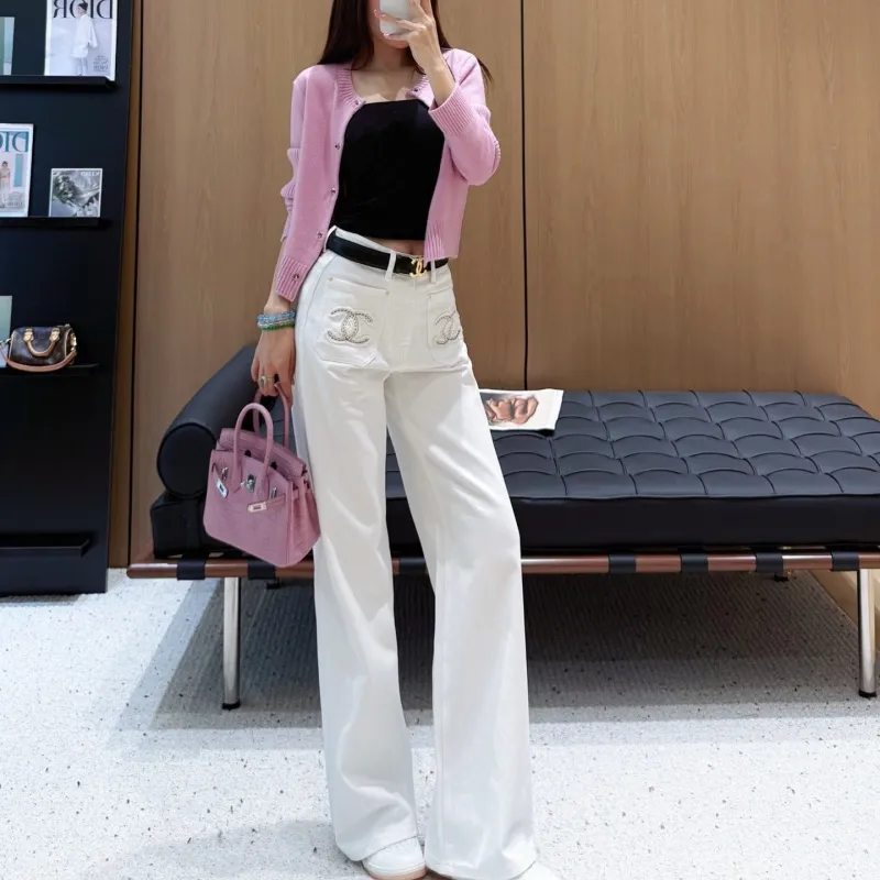 『S-L』売れ筋 高品質トレンド シンプル 快適 合わせやすい脚長効果 ジーンズ
