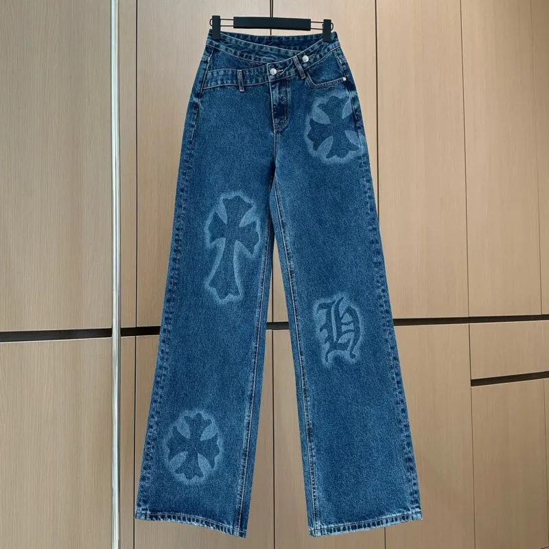『S-L』絶対後悔しない 上品見え 高品質 クール 着心地良い ファッション ジーンズ