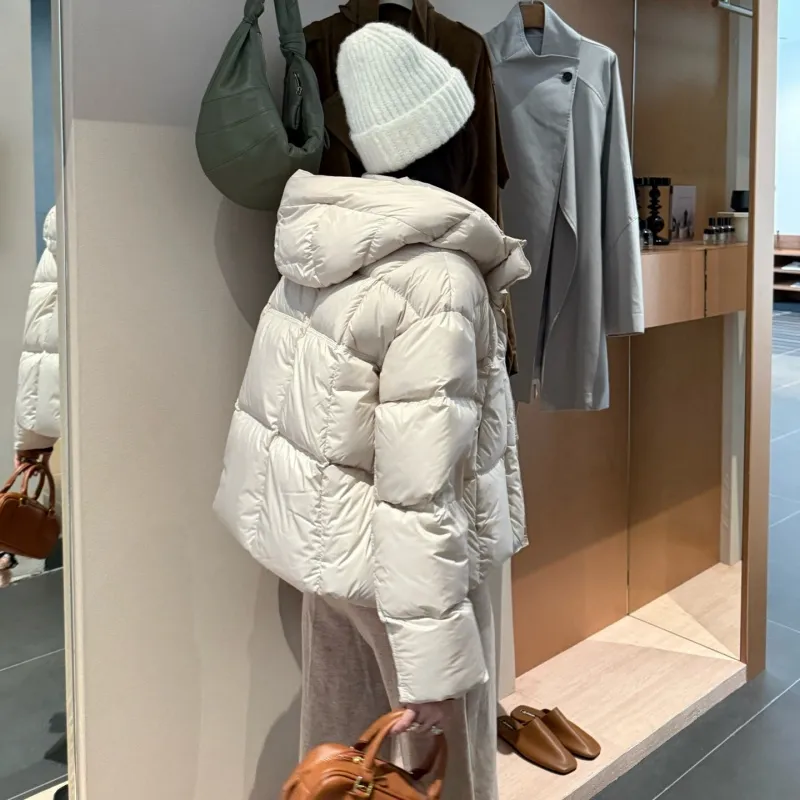 『S-L』今季も大流行 上品見えトレンドシンプル クラシック 暖かい エレガント ダウンアウター