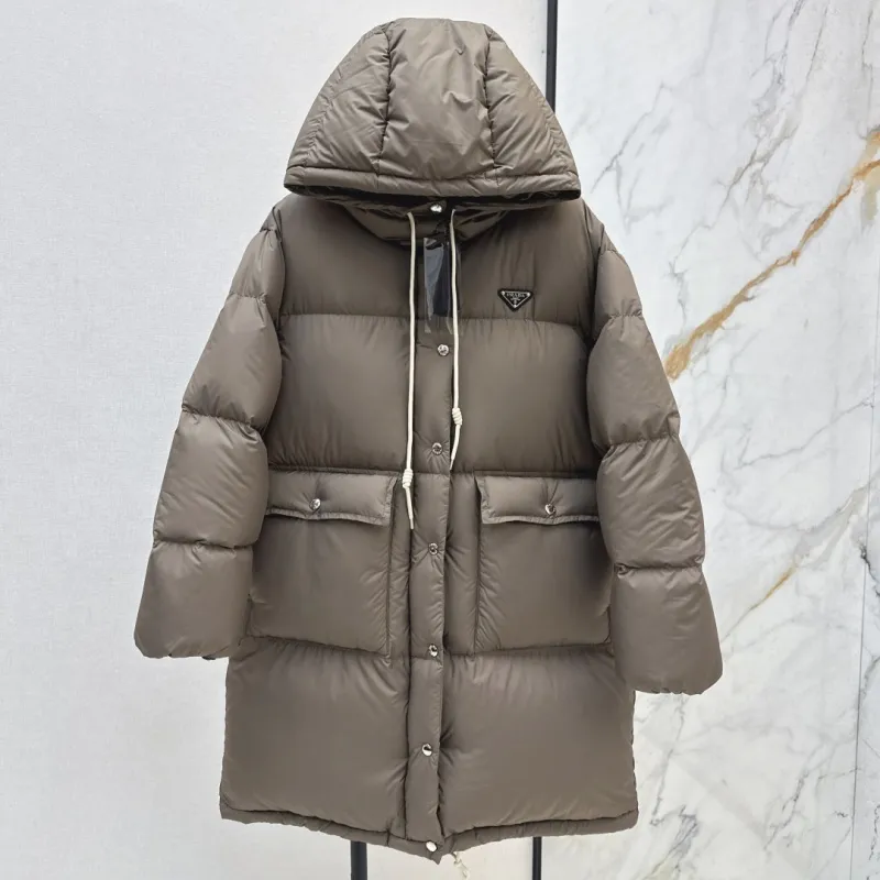 『S-L』美人度アップ クラシック高品質 暖かい 防風 着痩せ効果 合わせやすいダウンアウター