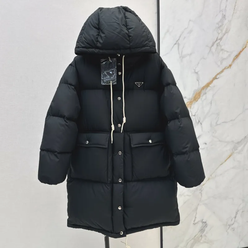 『S-L』美人度アップ クラシック高品質 暖かい 防風 着痩せ効果 合わせやすいダウンアウター